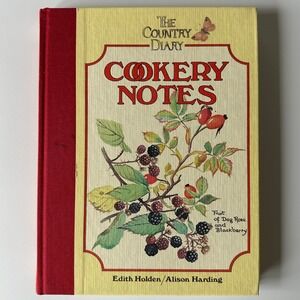 Country Diary‎ Cookery Notes Holden 1984 First American Edition Holt No DJ Good